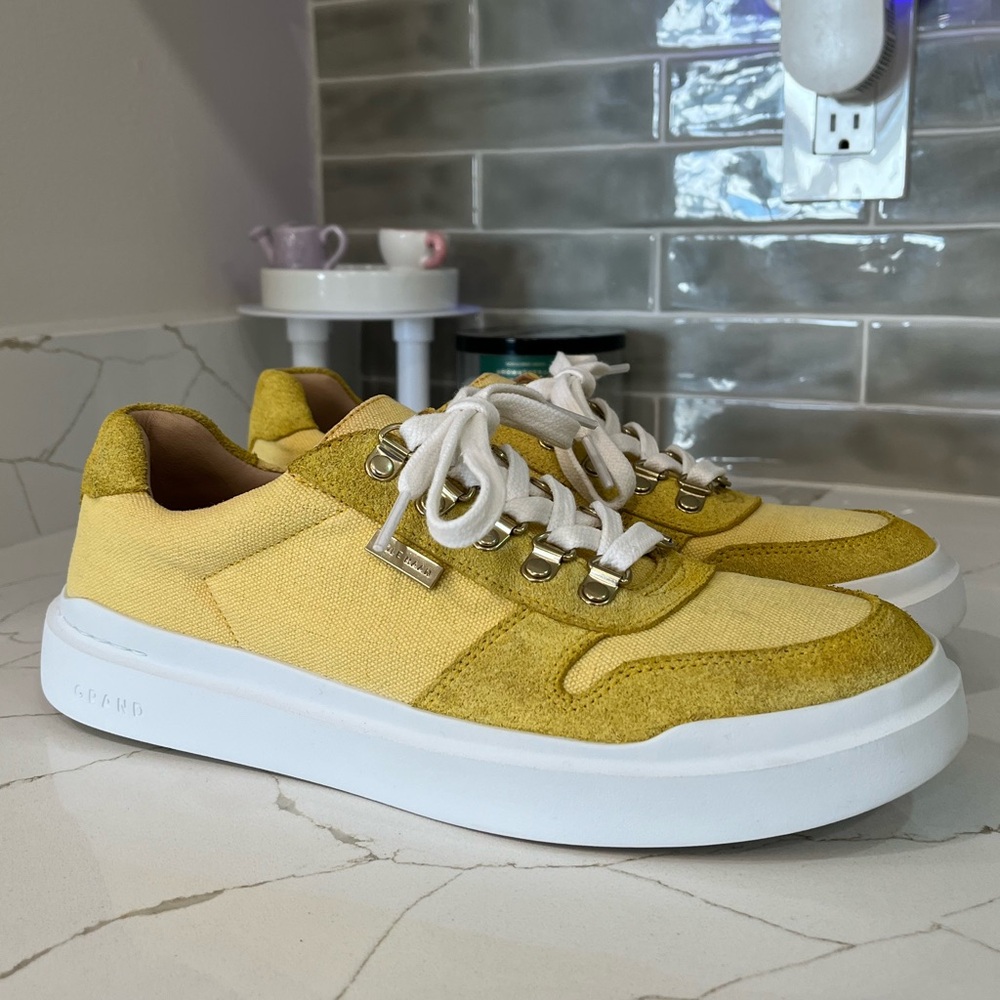 Cole Haan Grandpro Sneakers. Women’s Size 9.5 Color Yellow. - Picture 2 of 10
